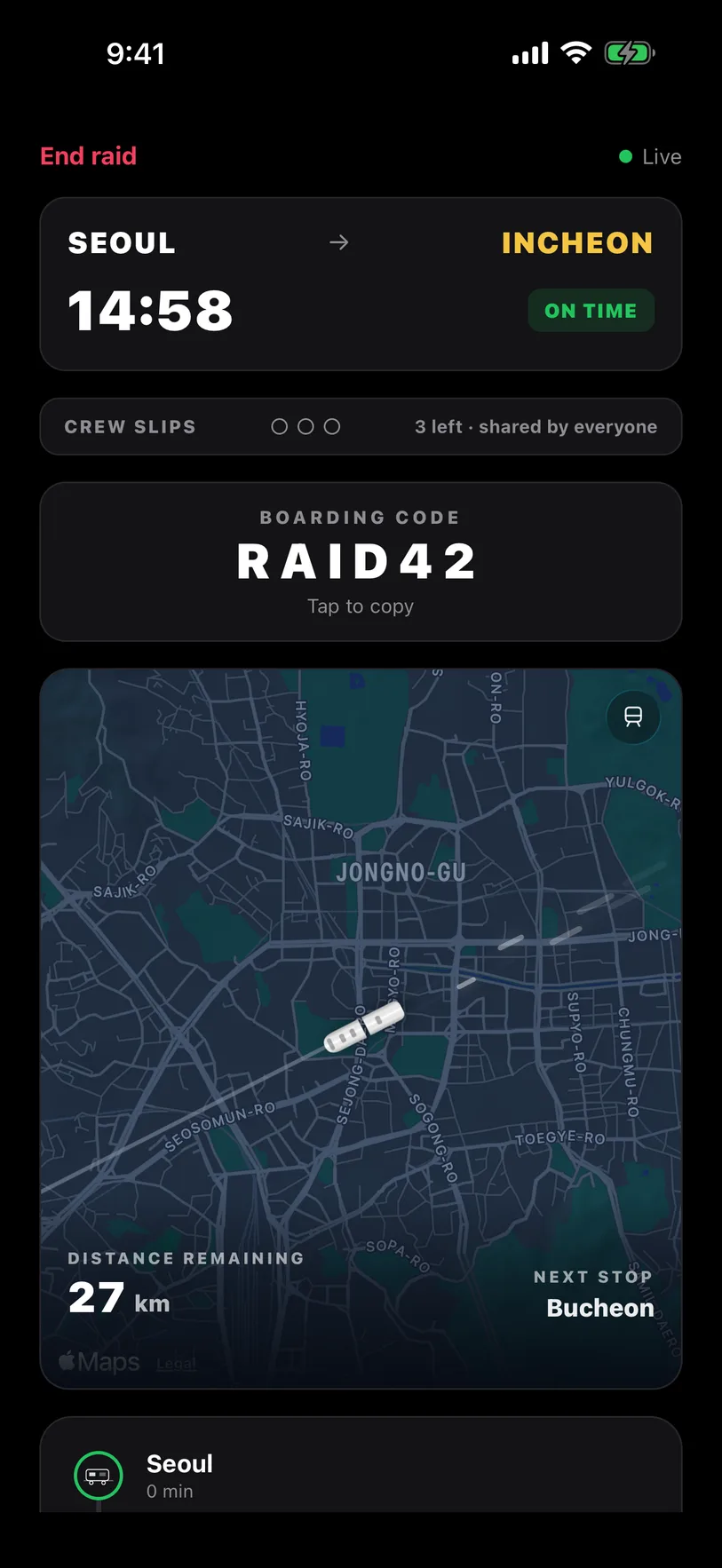 Raid 1.6: A live ride